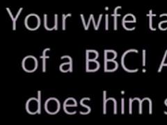 Wife takes care of a BBC!