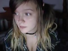 Surprise in Webcam - girl with Big Tits