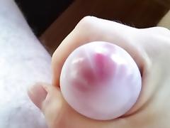 Egg pleasure and cum