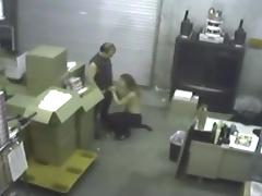Warehouse Workers Sex Woman