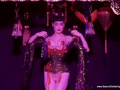 Dita Von Teese - Topless Striptease