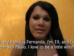 Sexy Fernanda Barebacked