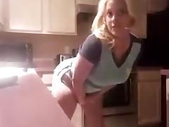 PAWG In the Kitchen Shaking That Ass