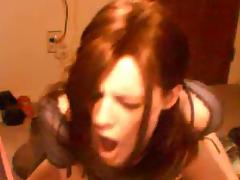 Amateur Tranny Slut Toying Ass