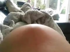 Pregnant Belly baby moving