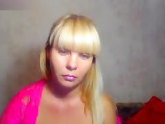 Blonde Amalie09 hard fucks her vagina