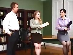 Nice Lady give Man Spanking in the Room (part1)