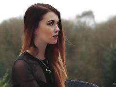 Pale Misha Cross lets the tattooed guy explore her inner depths