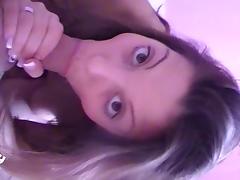 POV amateur teen girl blowjob