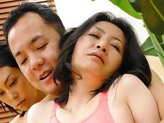 Jun Ariga & Sachiko Hatanaga in Horny Japanese women, Sachiko Hatanaga and Jun Ariga have the same lover - AviDolz