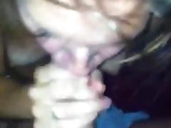 Fast and furious blowjob gets her the cum in her mouth 2