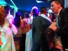 Sexy brides dancing and fucking