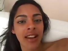 Hottest Homemade Shemale clip with POV, Latin scenes