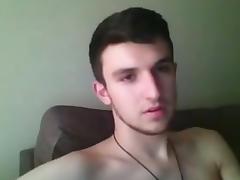 Greek gorgeous boy with nice cock and ass on cam