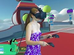 Virtual reality and real boobs