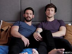Gay hardcore fuck is all that horny gay Casey Jacks wants to do