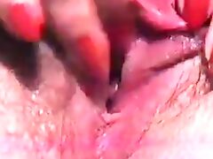girls wet pussy and cum play