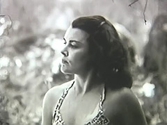 Woman Has a Good Time with Herself in Nature 1950
