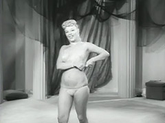 Amazing Blonde Dancing and Undressing 1950