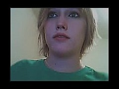Young blond Cam Girl great video of a cute young blond cam girl showing her stuff for the camera If