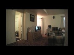 Living room spycam Dude has a hidden cam set up in his living room He has oral and vaginal sex with