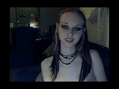 Liz Vicious on webcam Goth girl Liz Vicious does a private session just for you