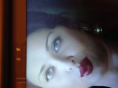 my cum on Aishwarya Rai's Hot Red lips