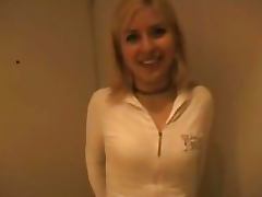 Hot Amateur Russian Blonde Fucked