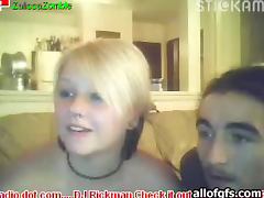 Horny Blonde Babe Confesses to Webcam