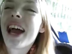 Sucks and Swallows in Car