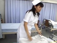Hot Japanese Nurse Ryou Minamihoshi Fucked by The Doctor
