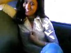 Homemade video with Indian girl getting fingered