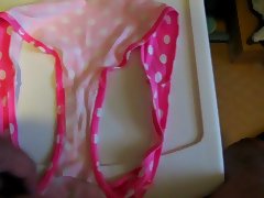 cumming in another pair of step daughter's panty