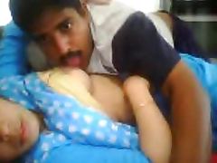 Chubby Indian girl gets her vag pounded in missionary position