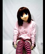 Kigurumi Girl in Breathplay uses Vibrator