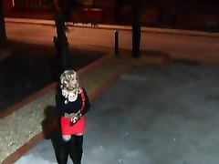 Tranny Street Whore Cruzing for Cock