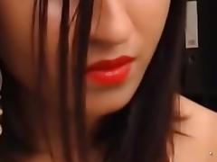 Delightful Latin Sweetheart Masturbating on Webcam