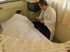 Japanese doctor caught on camera while fucking a patient