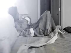 Hidden cam home video of wife masturbating with vibrator