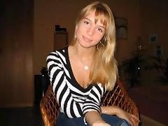 Horny Blonde Amateur Teen