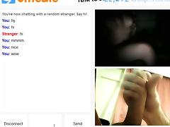 Horny Omegle Girl