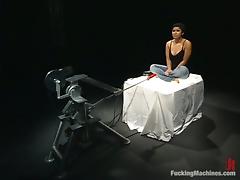 DragonLily enjoys the best DP in her life with a fucking machine
