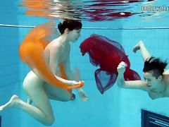 UnderwaterShow Video: Sara Bombina and Gazel Podvodkova