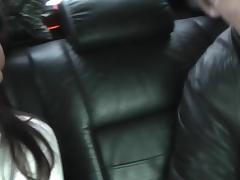 Youthful student fuck in the car