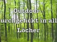 KimPepper - geiler three-Loch Outdoorfick