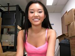 Sexy Amateur Asian Hired To Fuck