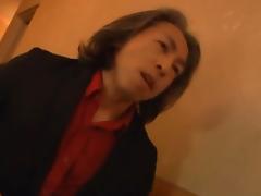 Wild Fucker Rola Aoyama DPed After Her Bartender Shift