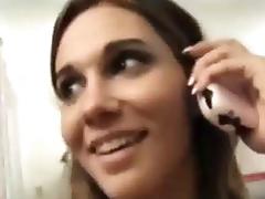 Fucked while on the phone